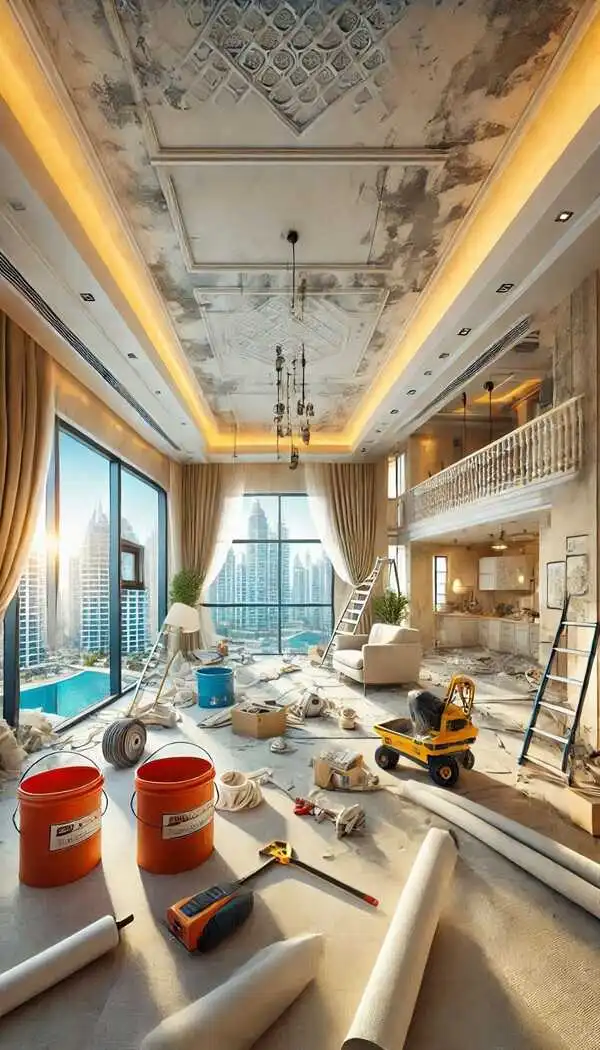 Apartment Renovation in Damac Hills