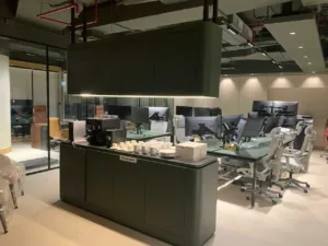Electrical and plumbing work in office Redesigning in Dubai
