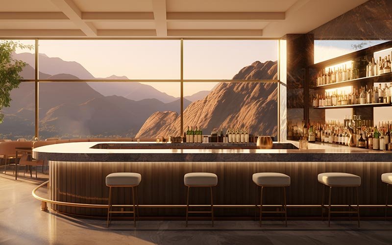 Downtown Dubai Luxury Interior -kitchen-1